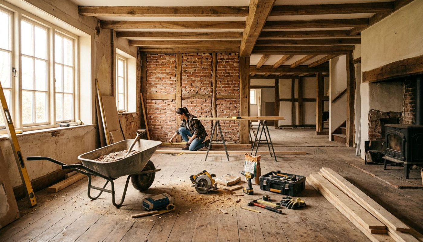 Immobilier ancien : les travaux cachés qui valorisent vraiment une propriété